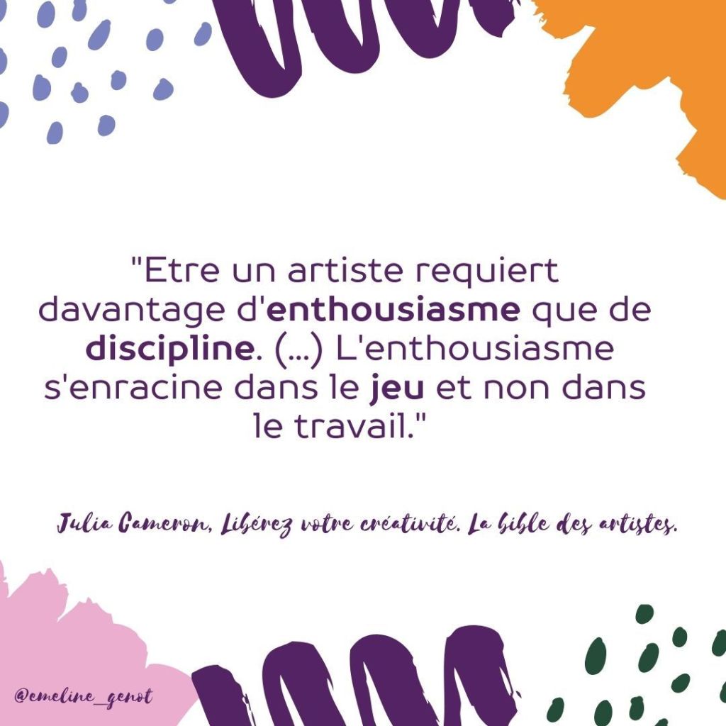 « L’enthousiasme s’enracine dans le jeu… »