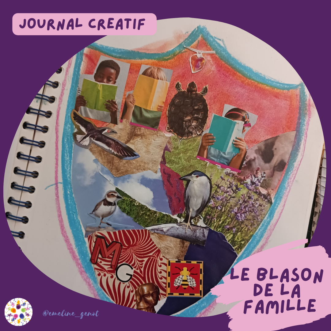 Journal Créatif : Le blason de la famille