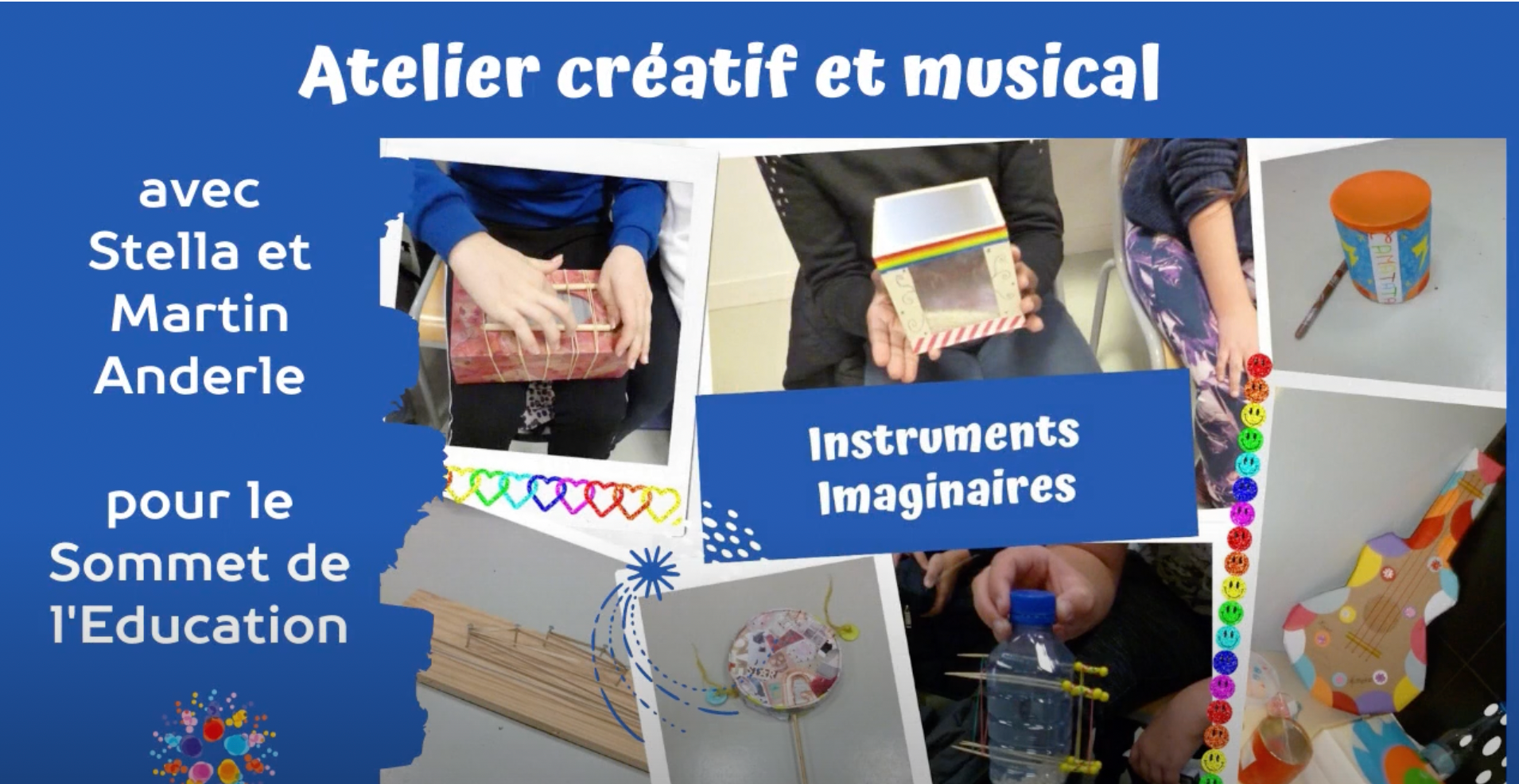 Atelier créatif et musical pour enfants : « Les instruments imaginaires »
