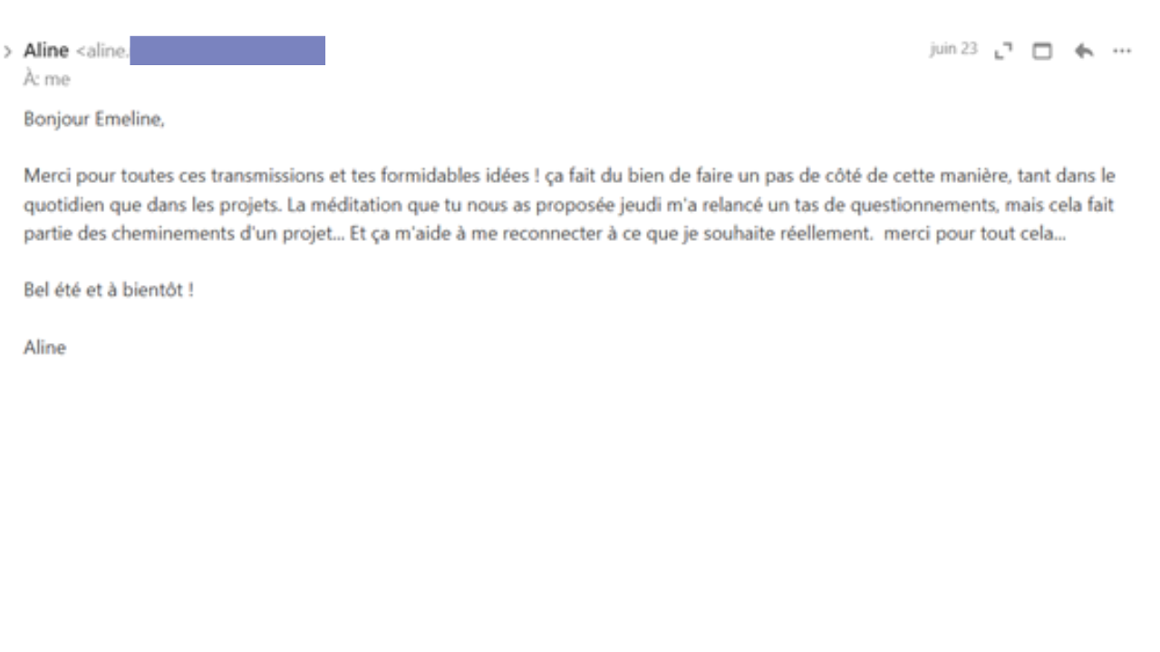 coaching Emeline Genot